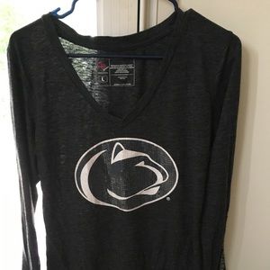 Penn State Nittany Lion long sleeve glitter shirt
